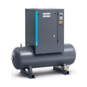 Atlas Copco G4 Rotary Screw Air Compressor (5 HP, 145 PSI, 53-Gal Tank, 208-230/460V 3-Phase)