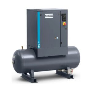 Atlas Copco G5 Rotary Screw Air Compressor (7.5 HP, 145 PSI, 53-Gal Tank, 208-230/460V 3-Phase)