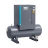 Atlas Copco G15 Rotary Screw Air Compressor (20 HP, 125 PSI, 120-Gal Tank, w/ Aftercooler, 208-230/460V 3-Phase)