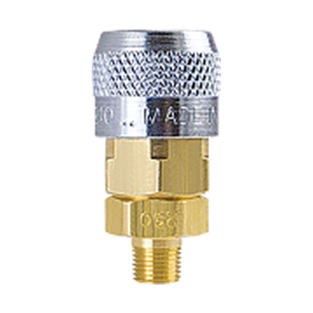 Foster 210-3103S/S 1/4 in. ARO Automatic Quick Coupler, 1/4 in. NPT Male