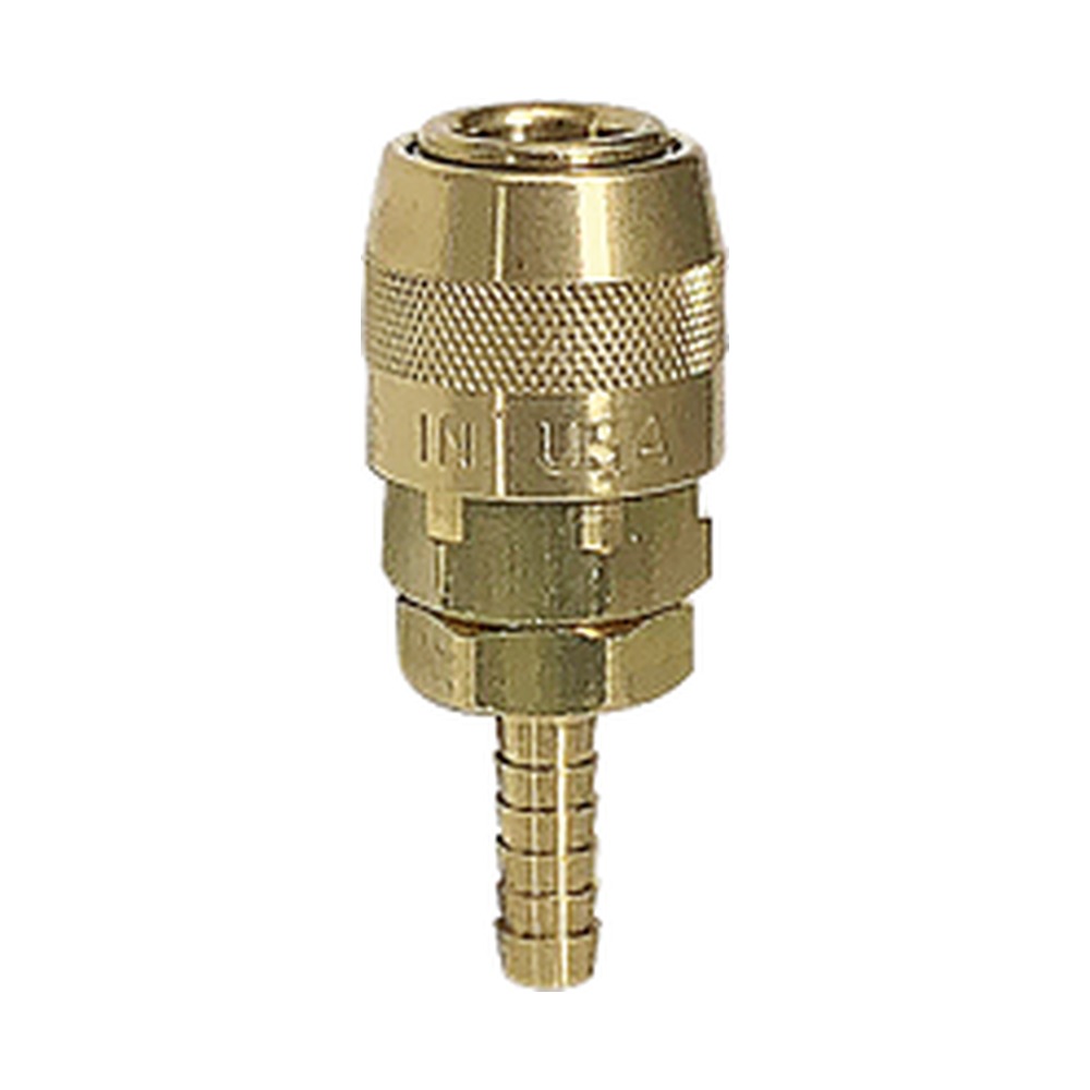 Foster 3653GB 1/4 in. Industrial Slim Profile Automatic Quick Coupler, 5/16 in. Hose Barb
