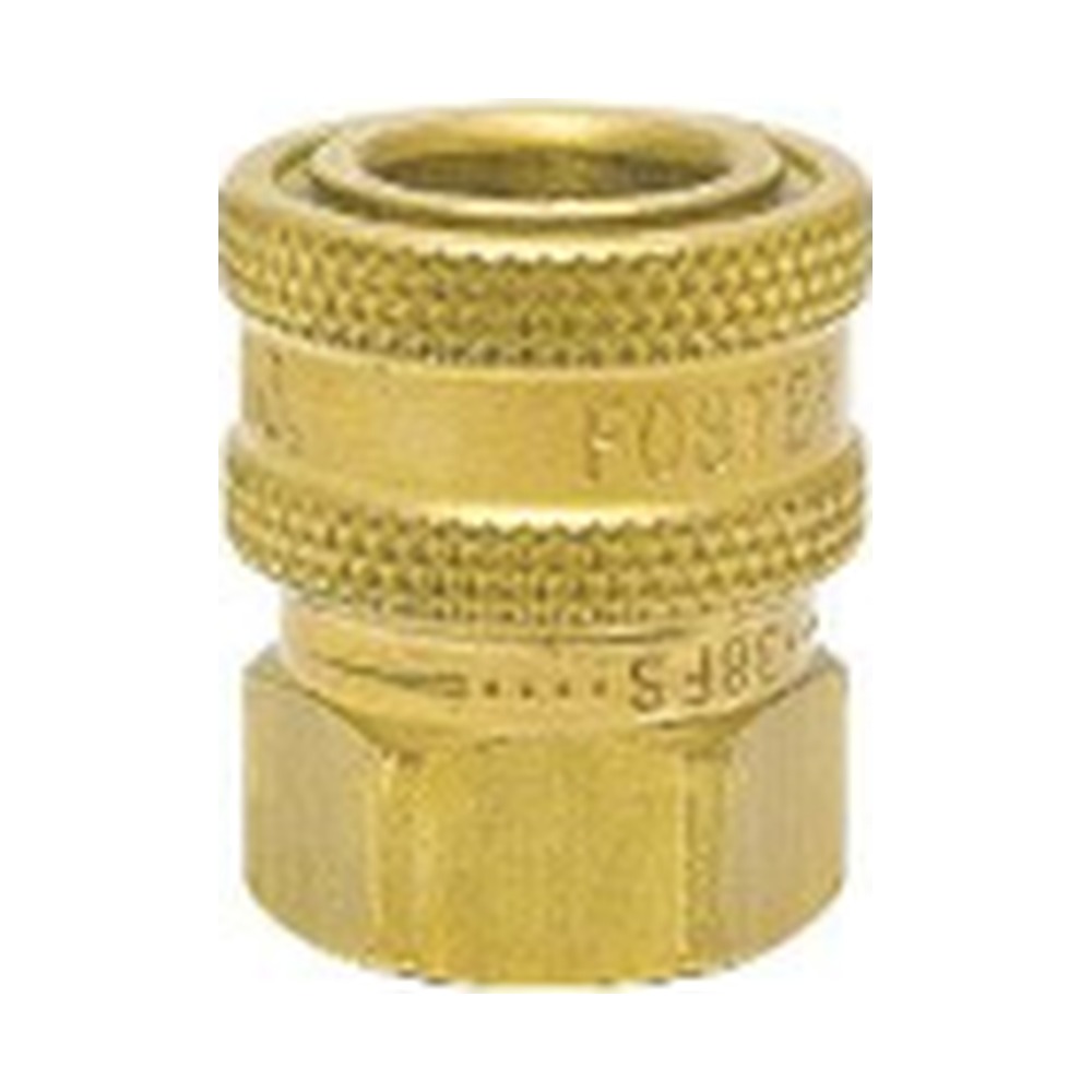 Foster 3STF3-SS 3/8 in. FST Straight-Thru Quick Coupler, 3/8 in. NPT Female