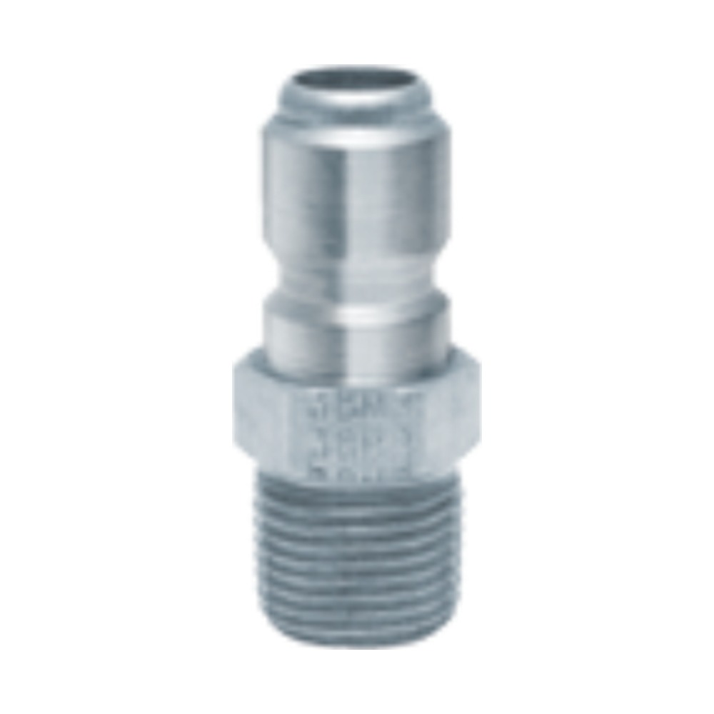 Foster 42-4B 3/8 in. Industrial Quick Coupler Plug, 3/8 in. NPT Male