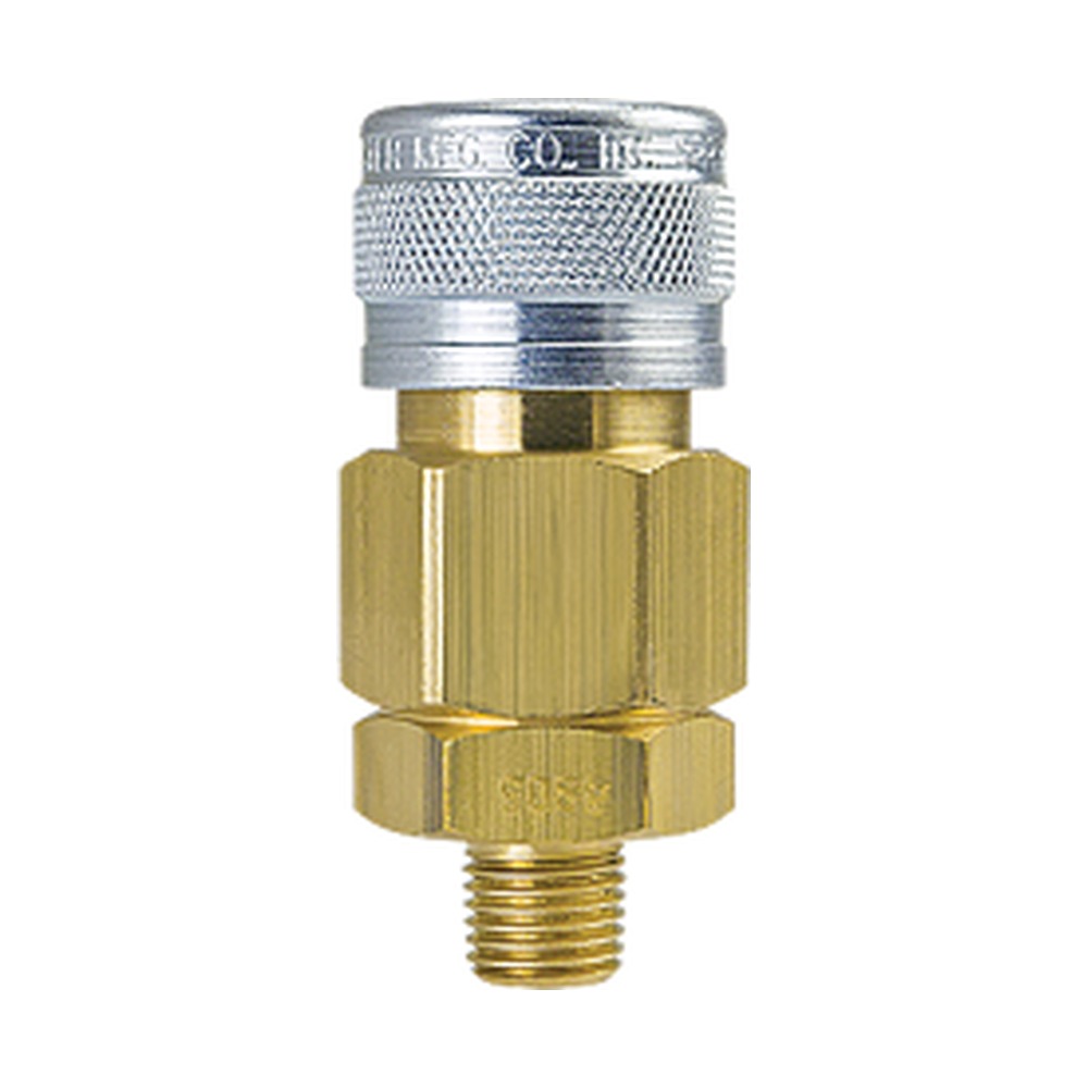 Foster 5105 1/2 in. Industrial Quick Coupler, 3/8 in. NPT Male