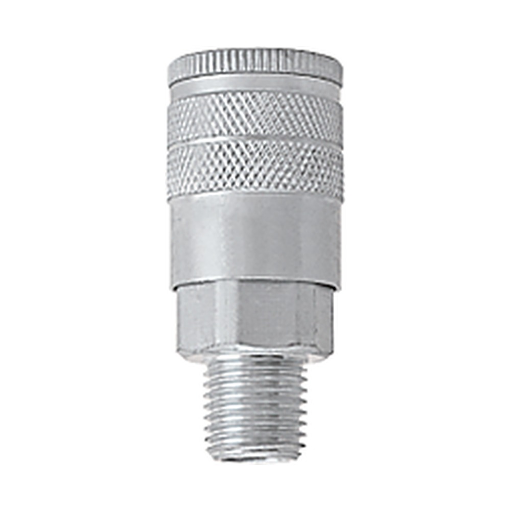 Foster B-4CM4-B 1/2 in. Industrial Sleeve Guard Quick Coupler, 1/2 in. NPT Male