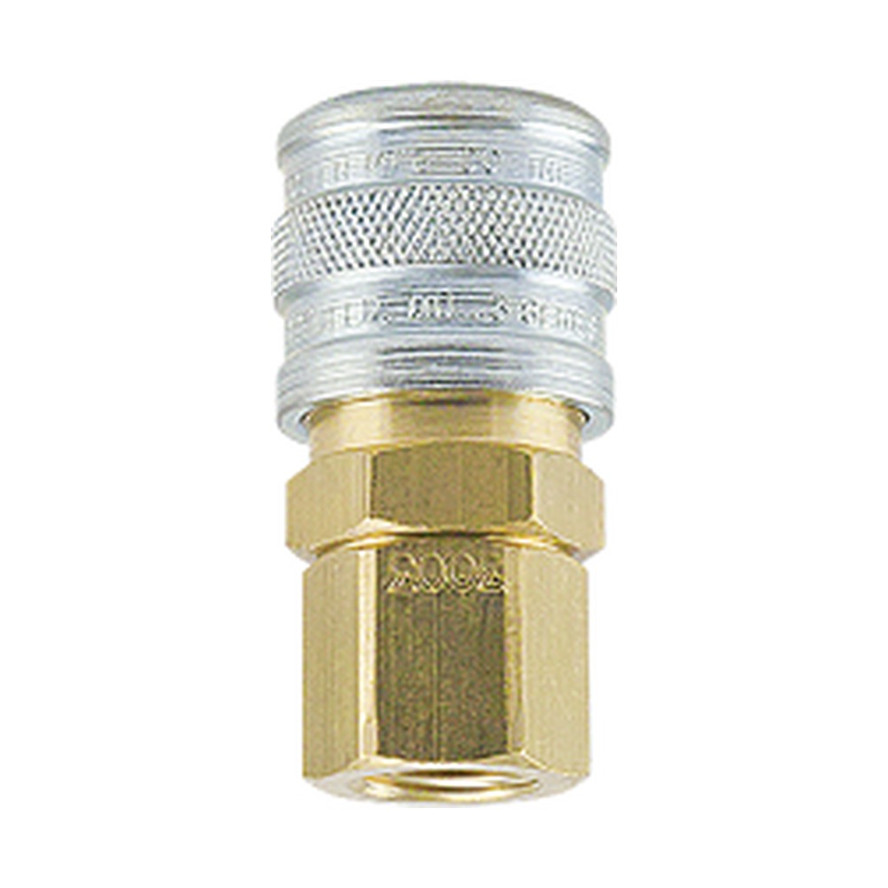 Foster BL3203S/S 1/4 in. Industrial Ball Lock Manual Quick Coupler, 3/8 in. NPT Female