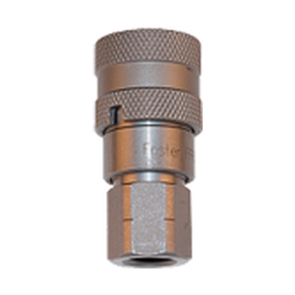 Foster FF12S-08 1/2 in. Flush Face Quick Coupler, 1/2 in. NPT Female