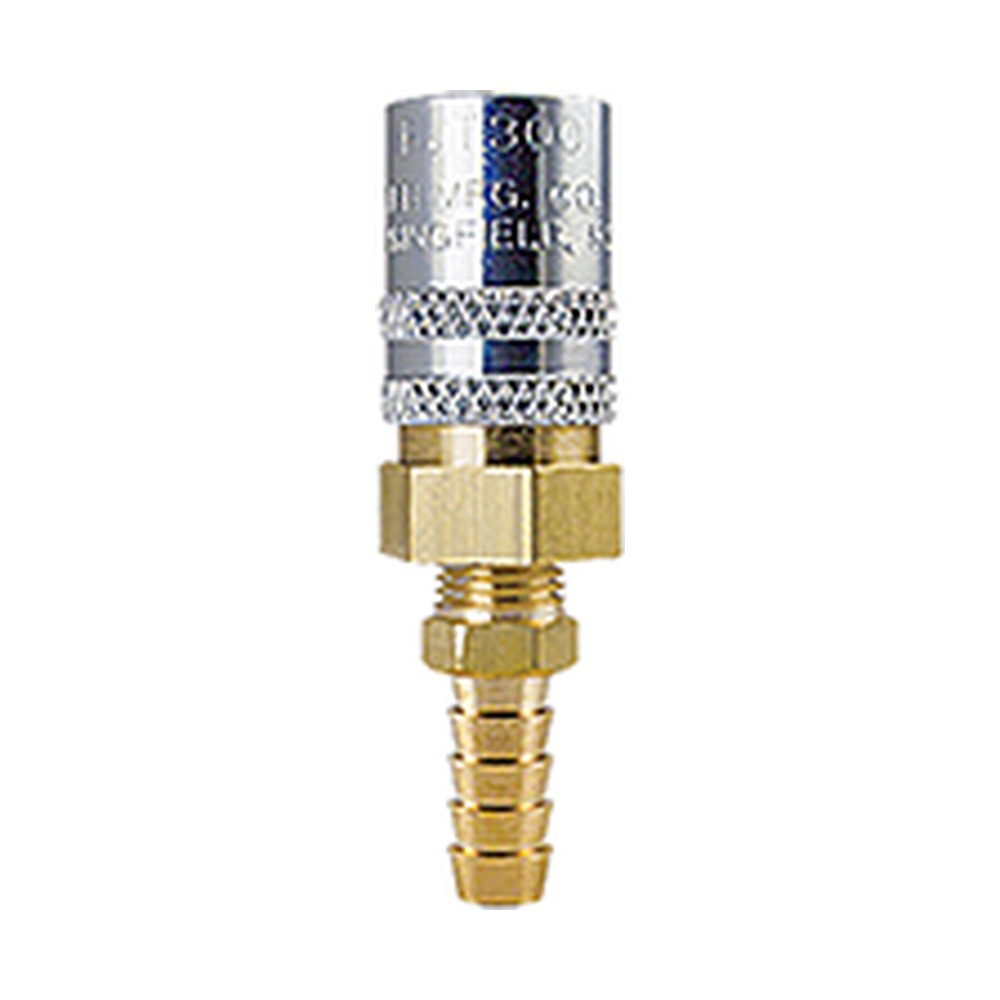 Foster FS308V 3/8 in. FJT Quick Coupler, 1/2 in. Hose Barb