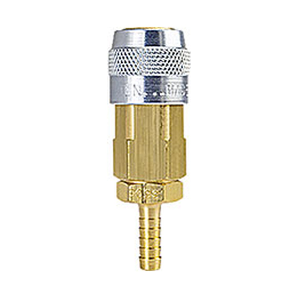 Foster LN3703M 1/4 in. Lincoln Manual Quick Coupler, 3/8 in. Hose Barb