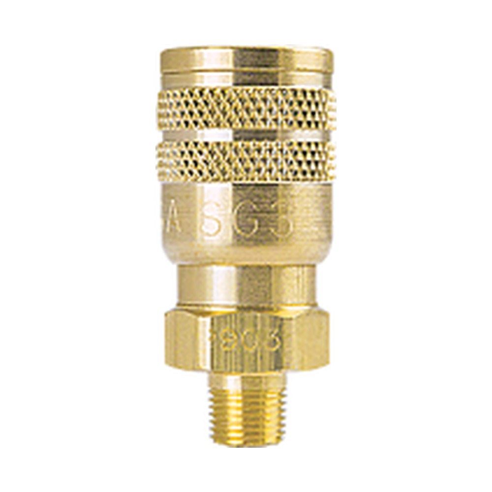 Foster SG3303 1/4 in. Industrial Sleeve Guard Quick Coupler, 3/8 in. NPT Male