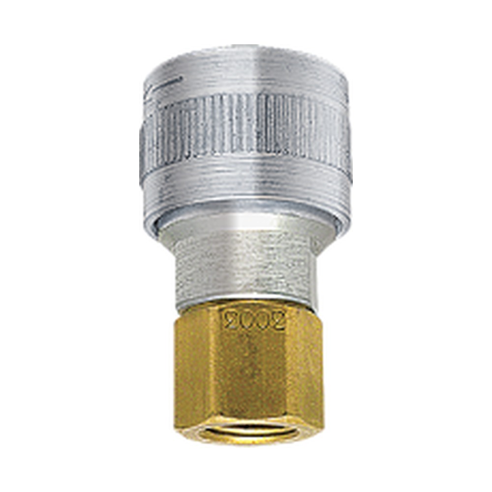 Foster SHD2803 1/4 in. Schrader Automatic Quick Coupler, 1/8 in. NPT Female