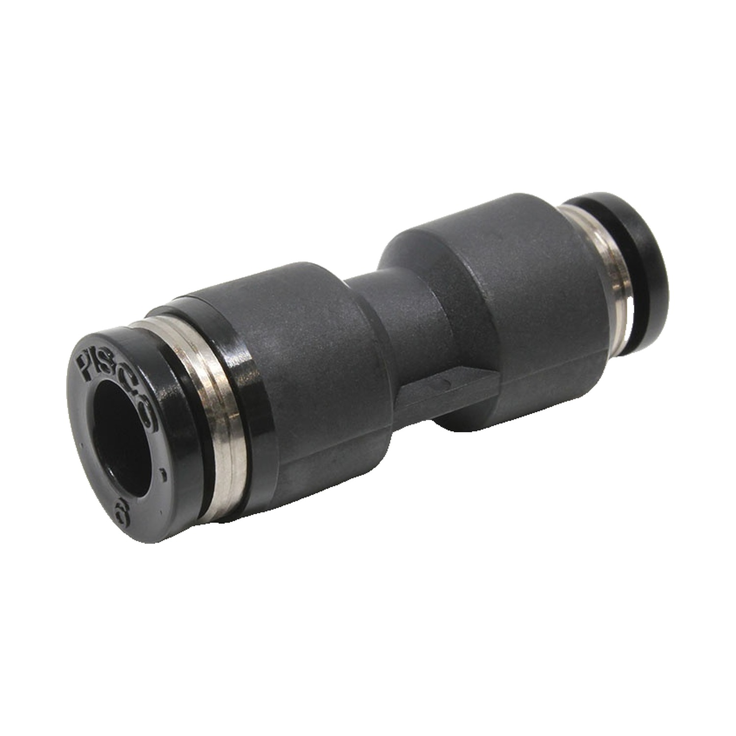 Pisco PG5/16-1/4T Unequal Union Straight Push-to-Connect Fitting, 5/16 in. x 1/4 in. Tube