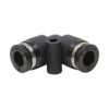 Pisco PV4 Union Elbow Push-to-Connect Fitting, 4 mm Tube