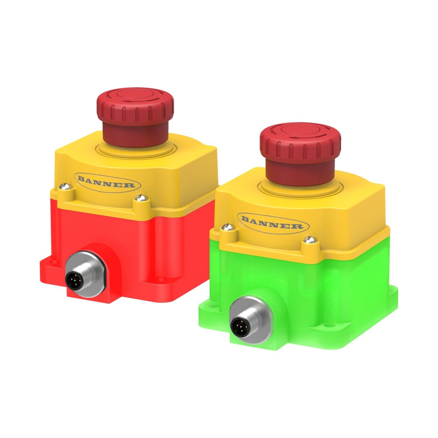 Banner Engineering SSA-EB Flush-Mount Emergency Stop Button